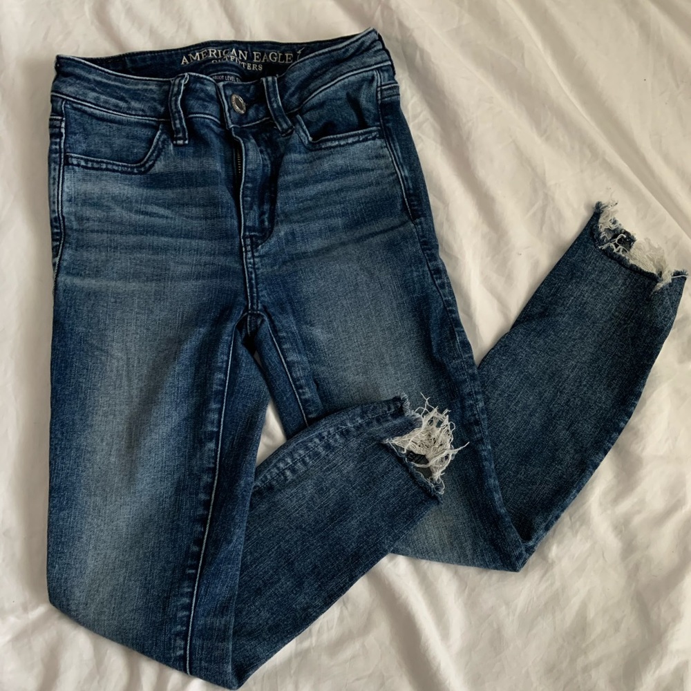 Cut off jeans